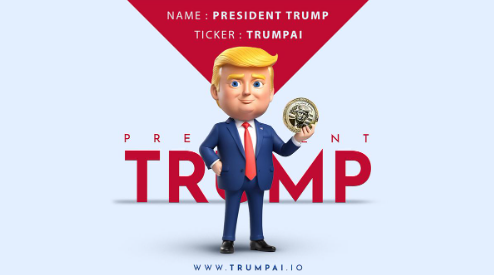 Unleashing President Trump (TRUMPAI) Meme Coin: The Ultimate Digital Token for MAGA Supporters